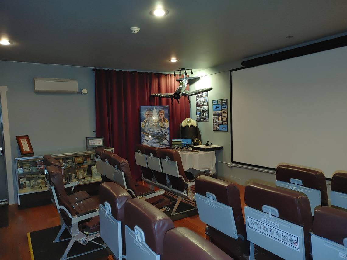 Film buffs can watch “Top Gun,” “Devotion” and other aviation-related movies at the Pasco Aviation Museum’s theater in the Old Tower at the Tri-Cities Airport.