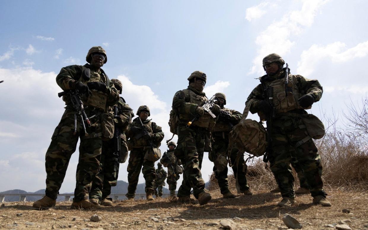 US troops in South Korea
