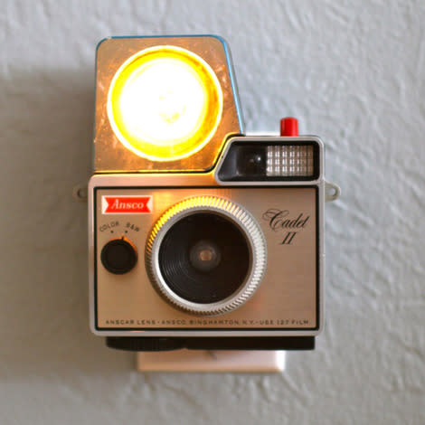 Vintage Camera Nightlight 