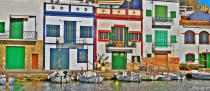 Portocolom was a shelter for the travelers of Mare Nostrum and it is one of the bigger natural harbors in Majorca. It is located 60 km from Palma Majorca and is the most painteresque place in the island.By: JOCAEM