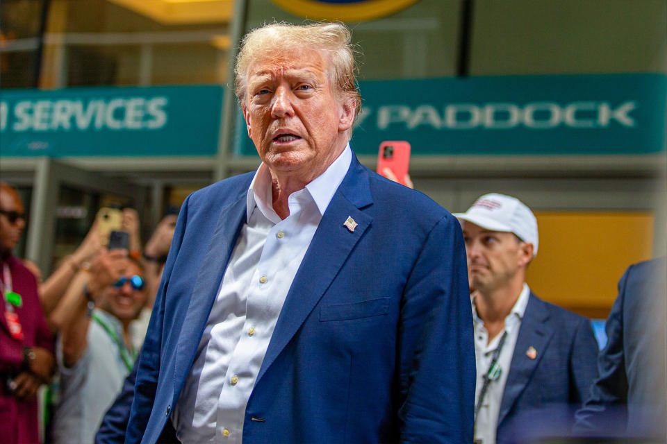 Donald Trump Alessio Morgese/NurPhoto via Getty Images