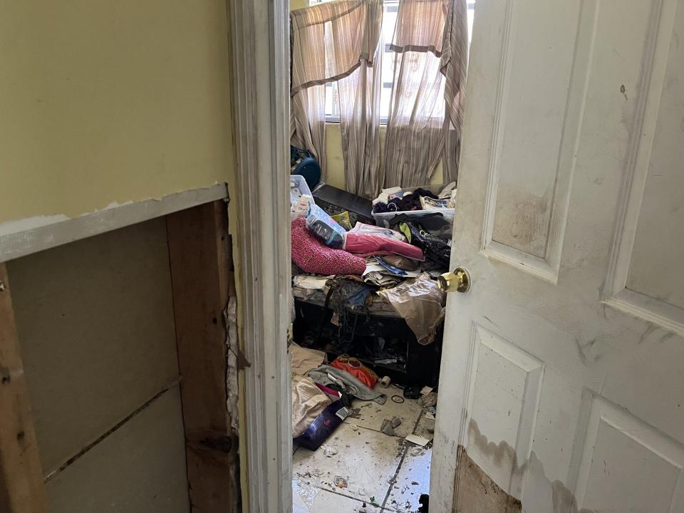 Damage from last fall's Tropical Storm Ian, and the devastating flooding it brought to Daytona Beach's Midtown neighborhood, is still everywhere inside Robert Brown's home.