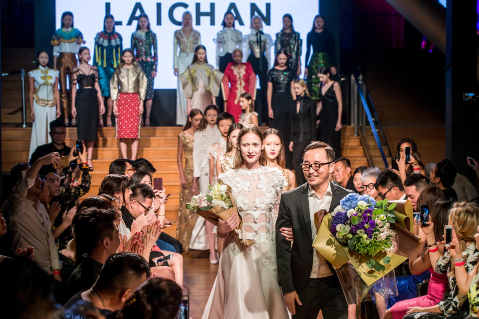 LAICHAN Spring/Summer 2018 collection at Singapore Fashion Week