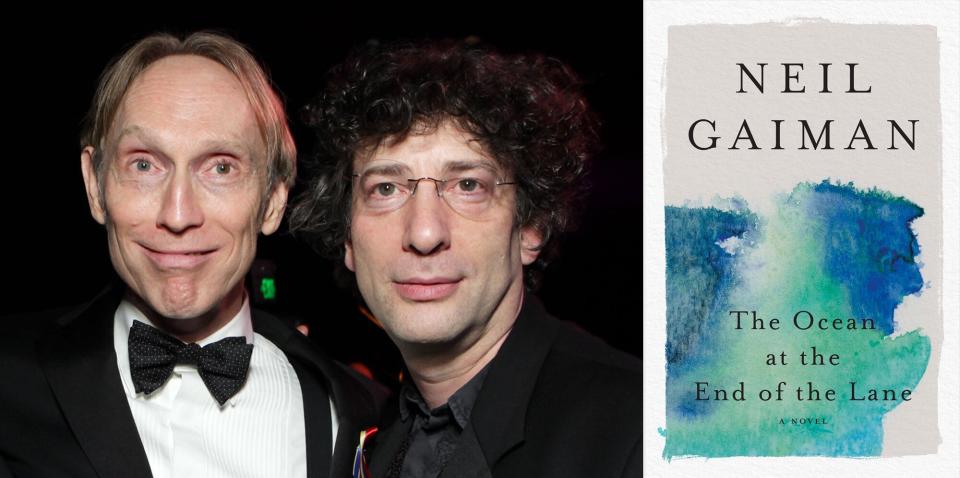 Neil Gaiman's Ocean at the End of the Lane; Director Henry Selick and Author Neil Gaiman at NBC/Universal/Focus Features Golden Globes party at the Beverly Hilton Hotel on January 17, 2010 in Beverly Hills, California. ;