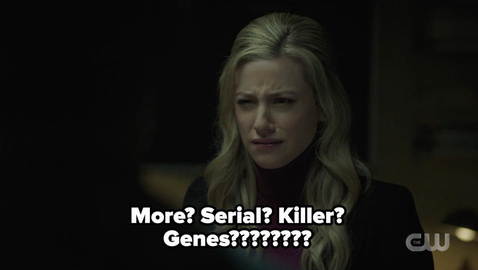 Betty with the question "more serial killer genes???"