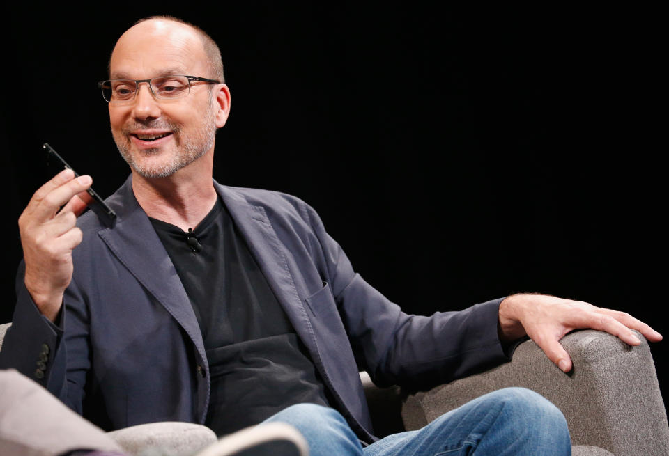 Founder and CEO of Essential Products Andy Rubin speaks onstage at a conference in New York City, on June 7, 2017.