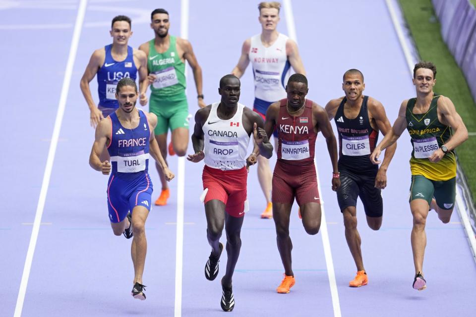 Canada sixth in women's 4x100metre relay at Paris Olympics Yahoo Sports