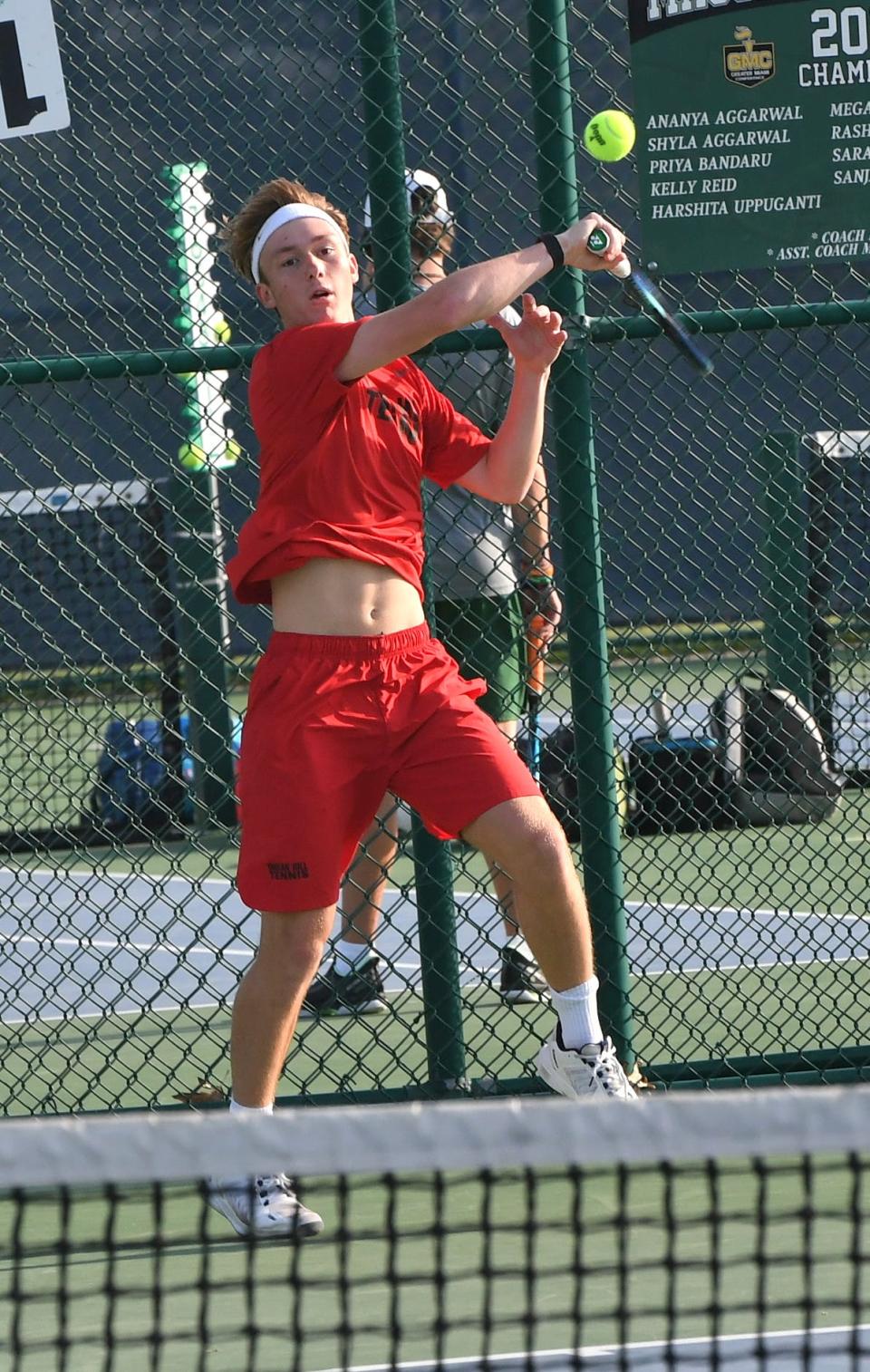 RJ Poffenberger de Indian Hill terminó como tres veces ganador estatal, incluido un campeonato de dobles en 2022.