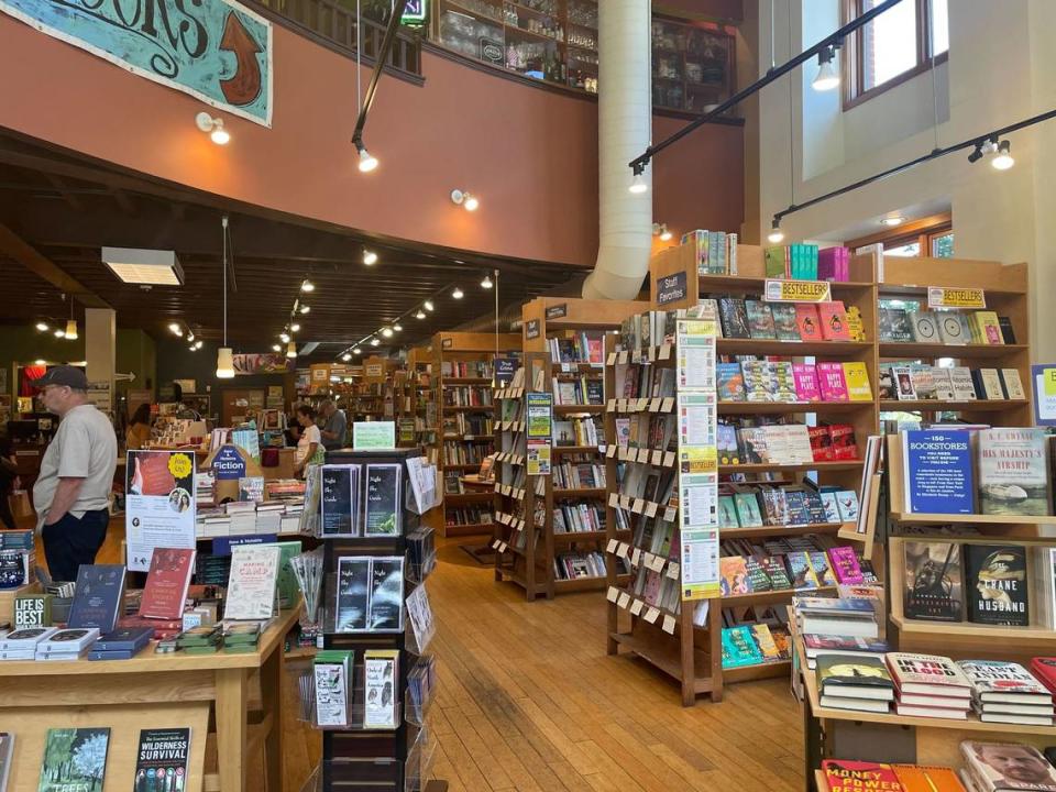 Village Books and Paper Dreams book store and gift shop in Bellingham, Wash. on Aug. 4, 2023.