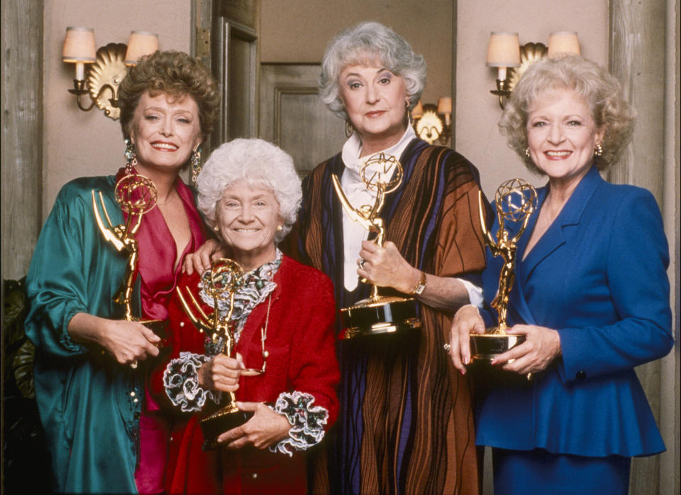 Image: Rue McClanahan, Estelle Getty, Bea Arthur, and Betty White of the 