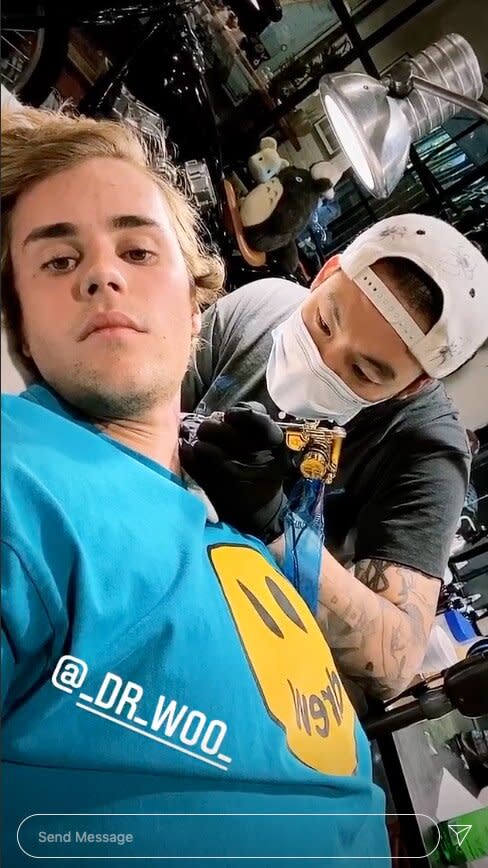 Justin Bieber's Giant New “Forever” Neck Tattoo Pairs Perfectly With Hailey  Baldwin's