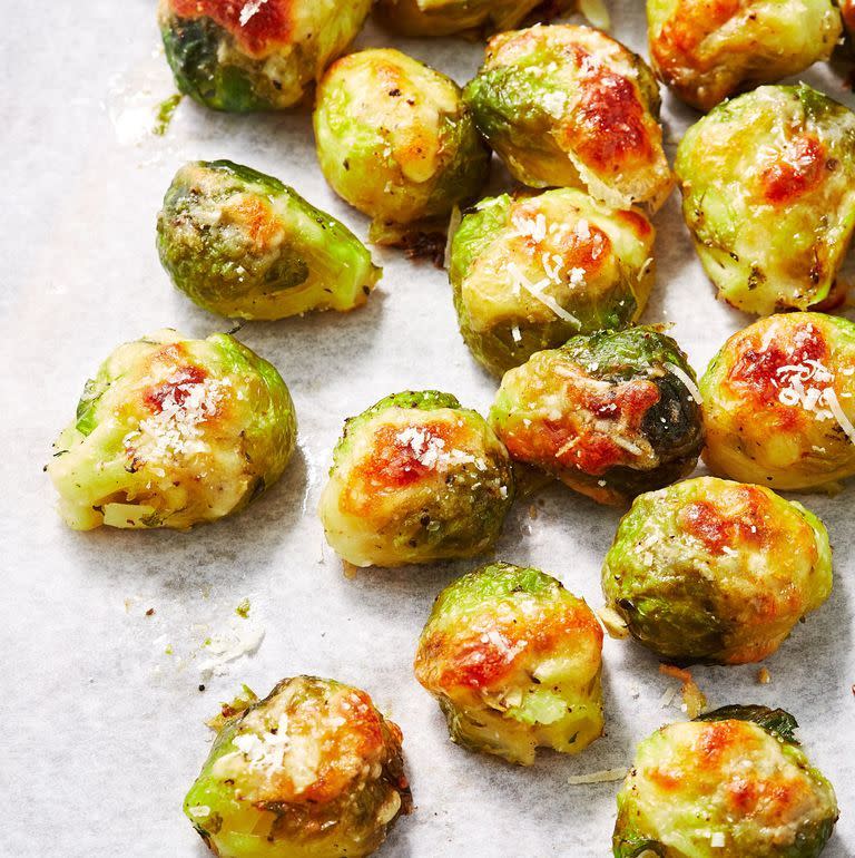 Smashed Brussels Sprouts