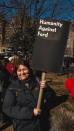 Toronto District School Board teacher Sarah Zubair has been documenting some of the more creative signs at Toronto-area strikes by teachers on her Instagram account, @sarahzubair.co. (Sarah Zubair)