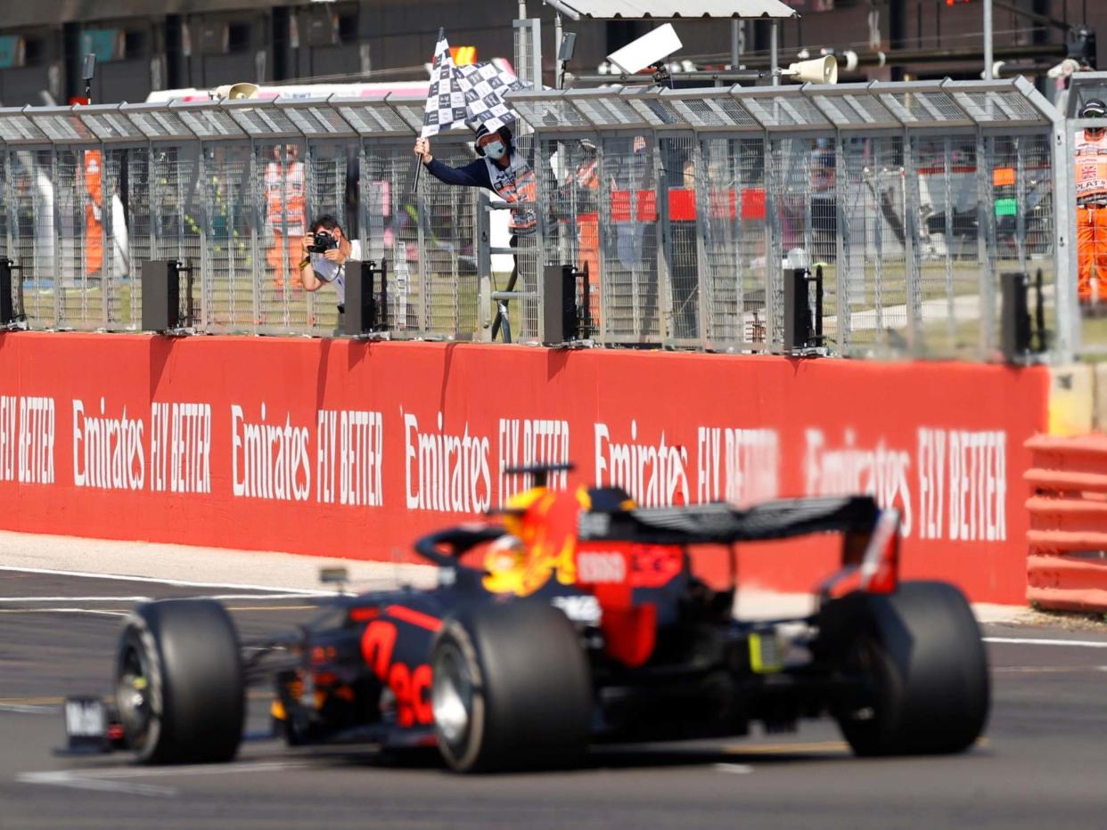 Max Verstappen wins the F1 70th Anniversary Grand Prix: Reuters