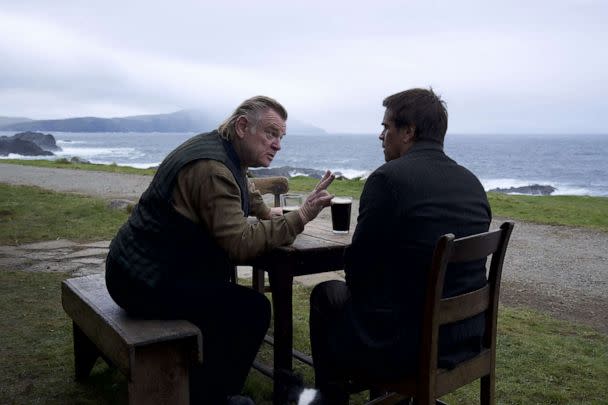 PHOTO: Brendan Gleeson and Colin Farrell in a scene from the film 'The Banshees of Inisherin.' (Searchlight Pictures)