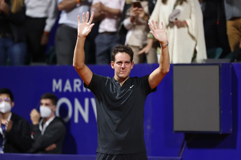 Juan Martín Del Potro vs. Federico Delbonis.