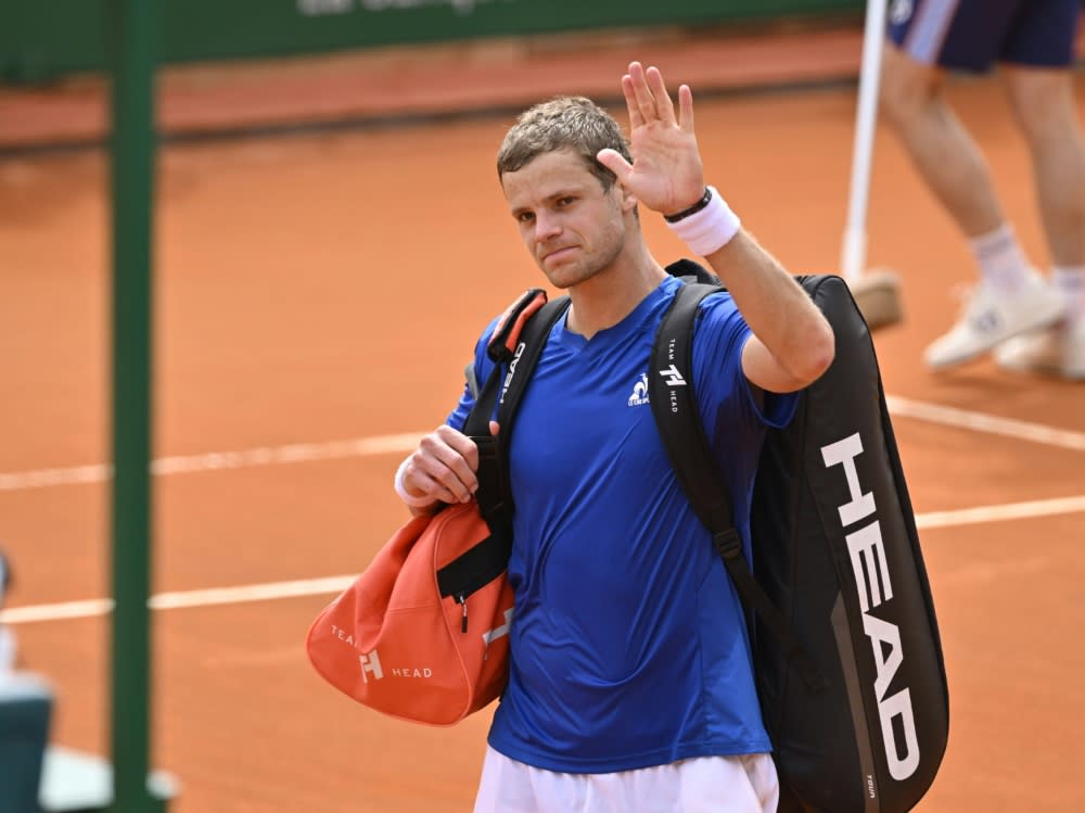 Yannick Hanfmann ist in Madrid ausgeschieden (IMAGO/Chryslene Caillaud / Panoramic)