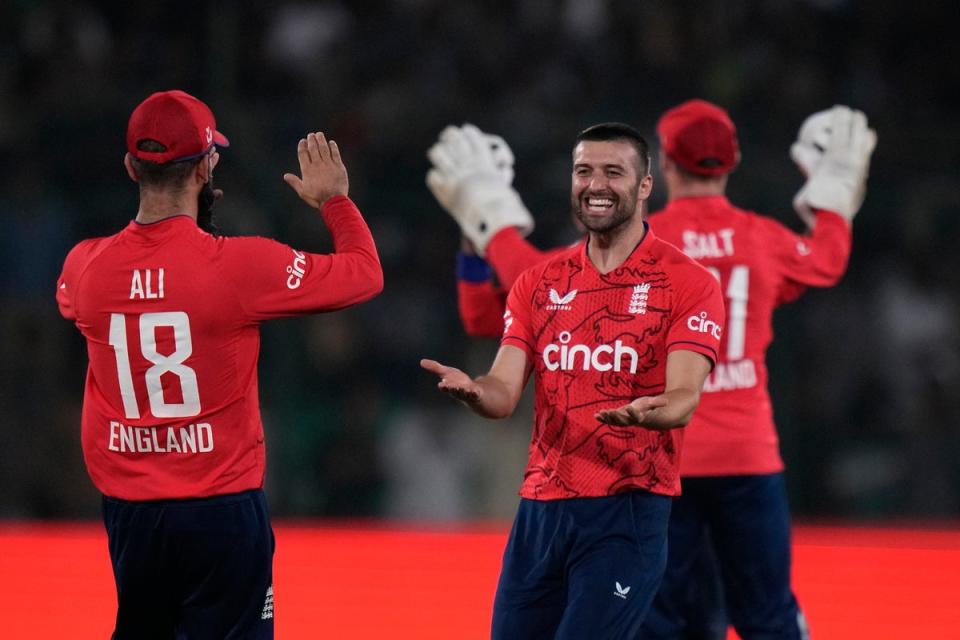 Mark Wood was on fire on his return for England (Anjum Naveed/AP). (AP)