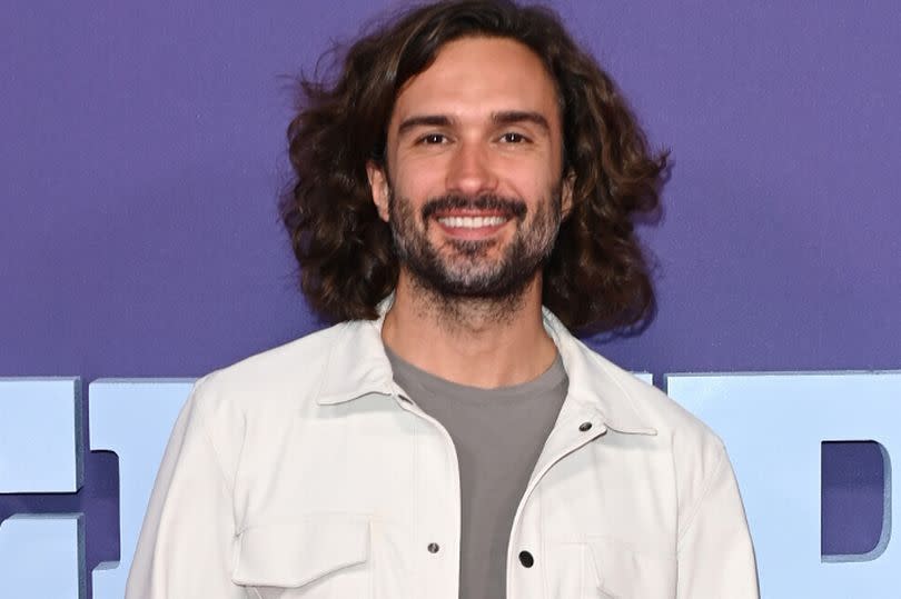 LONDON, ENGLAND - OCTOBER 05: Joe Wicks attends "The Bikeriders" Headline Gala premiere during the 67th BFI London Film Festival at The Royal Festival Hall on October 05, 2023 in London, England. (Photo by Kate Green/Getty Images for BFI)