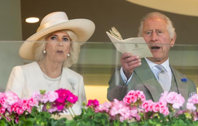 Queen Elizabeth Is Tickled Pink At The Royal Ascot