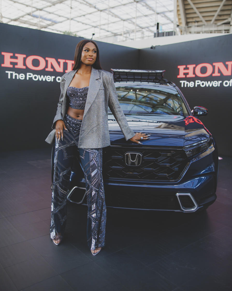 Coco Jones at Honda Activation