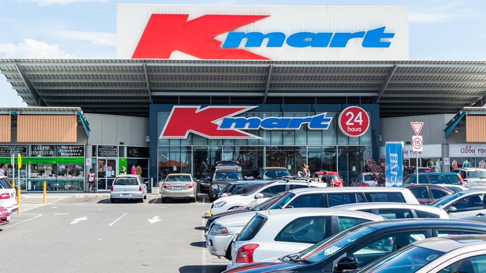 Kmart Australia store front. Photo: Getty Images.