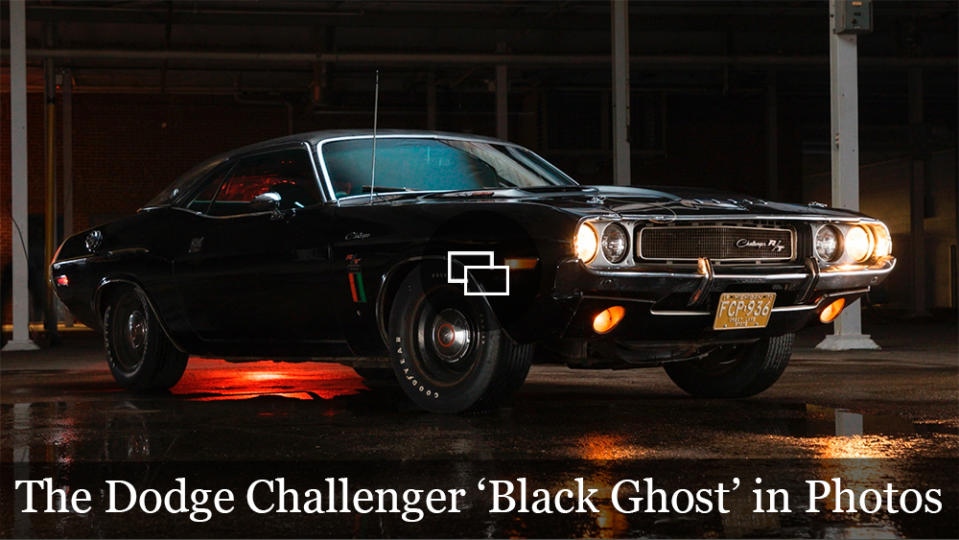 The Dodge Challenger R/T SE “Black Ghost" in Photos