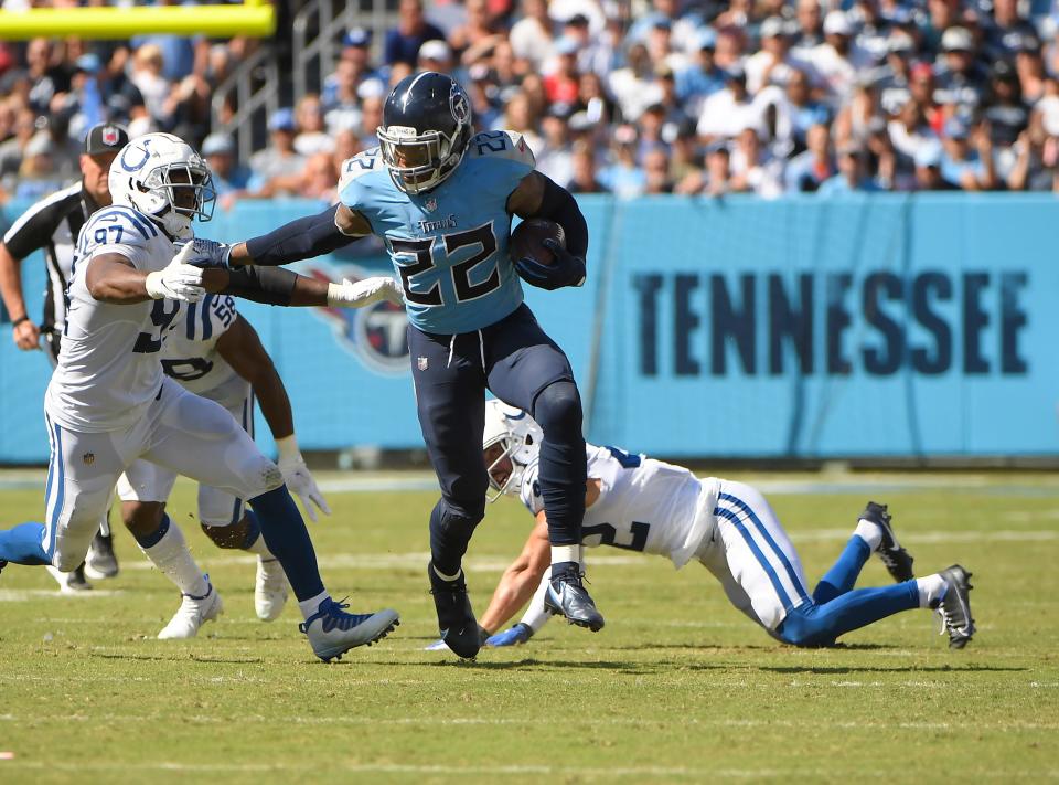 Derrick Henry and the Tennessee Titans will be looking to defend their AFC South crown in 2022.