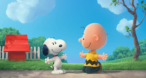 FIRST LOOK AT SNOOPY AND CHARLIE BROWN IN THE 'PEANUTS' MOVIE