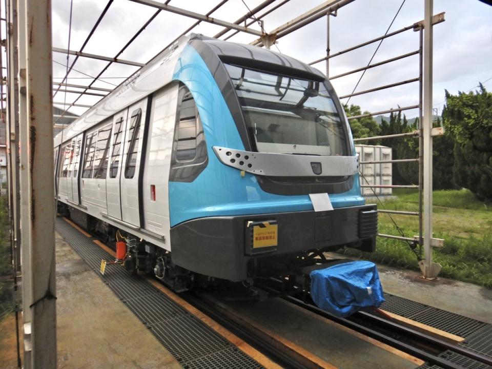 捷運三鶯線列車照。   圖：新北市捷運局提供