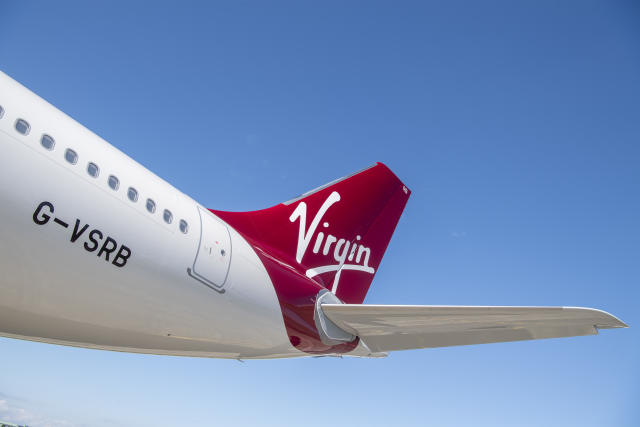 Virgin Atlantic's new aircraft honours founder Sir Richard Branson