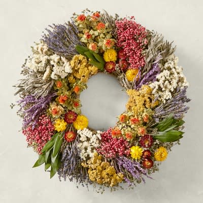 <p><a href="https://go.redirectingat.com?id=74968X1596630&url=https%3A%2F%2Fwww.williams-sonoma.com%2Fproducts%2Ffarmers-market-wreath&sref=https%3A%2F%2Fwww.elledecor.com%2Fshopping%2Fg21206683%2Fsummer-wreaths%2F" rel="nofollow noopener" target="_blank" data-ylk="slk:Shop Now;elm:context_link;itc:0;sec:content-canvas" class="link ">Shop Now</a></p><p>Farmers’ Market Herb Wreath</p><p>williams-sonoma.com</p><p>$109.95</p>