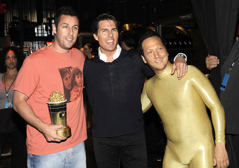 Sandler Cruise Schneider MTV Movie Aw