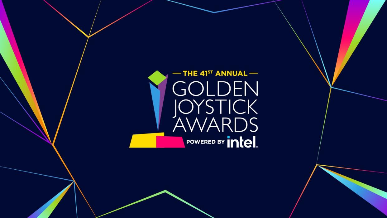  A graphic for the Golden Joysticks. 