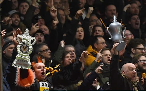 Newport's giantkilling of Leicester was proof that the Cup needs no help in generating theatre - Credit: GETTY IMAGES