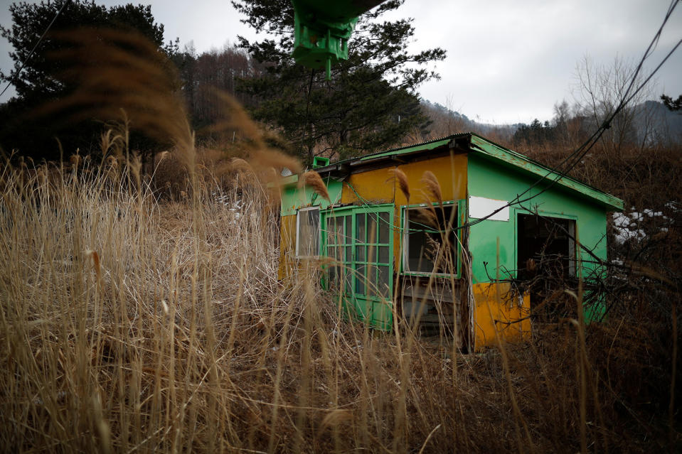 South Korea’s abandoned ski resort