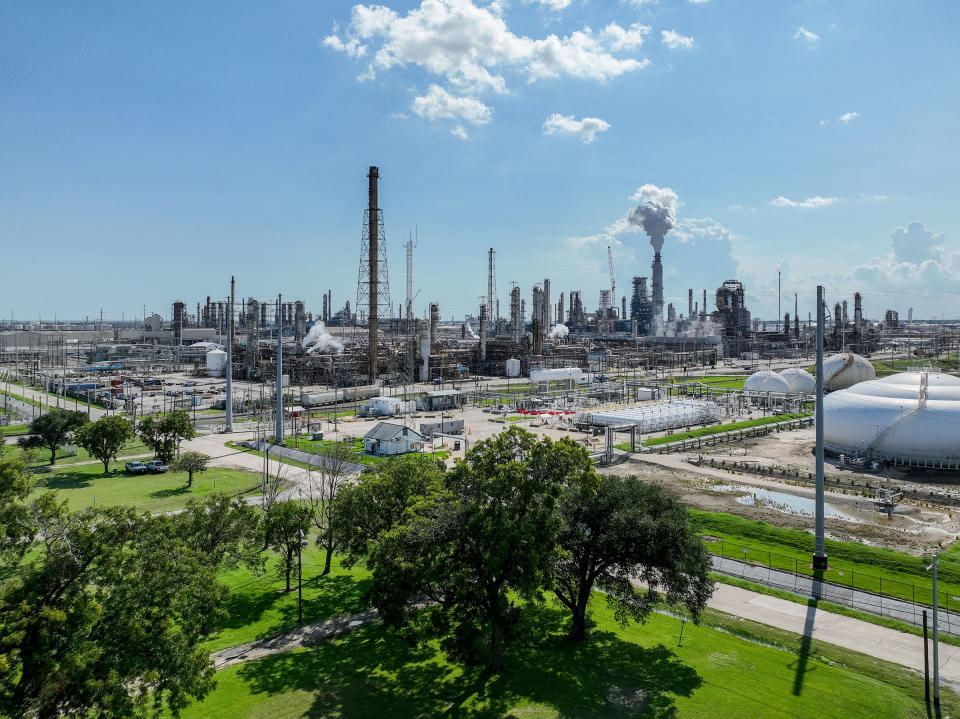 An oil refinery in Texas City, Texas on Sep. 7, 2022.<span class="copyright">Brandon Bell—Getty Images</span>