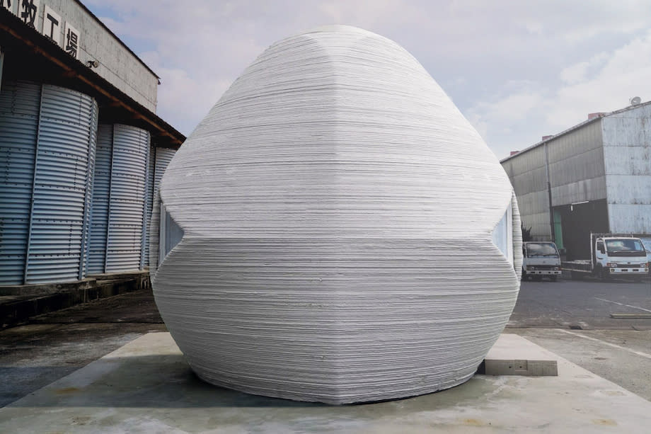 Serendix's 3D-printed house. (Photo: Tecture Mag)