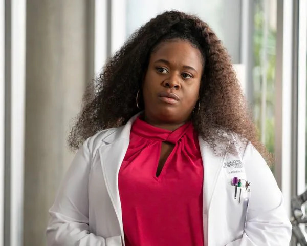 <p>Disney/Jeff Weddell</p> Bria Henderson in 'The Good Doctor.'