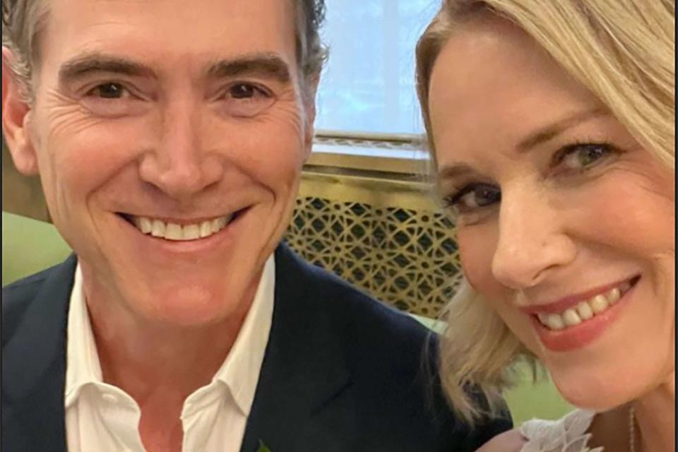 <p>Naomi Watts/Instagram</p> Billy Crudup and Naomi Watts