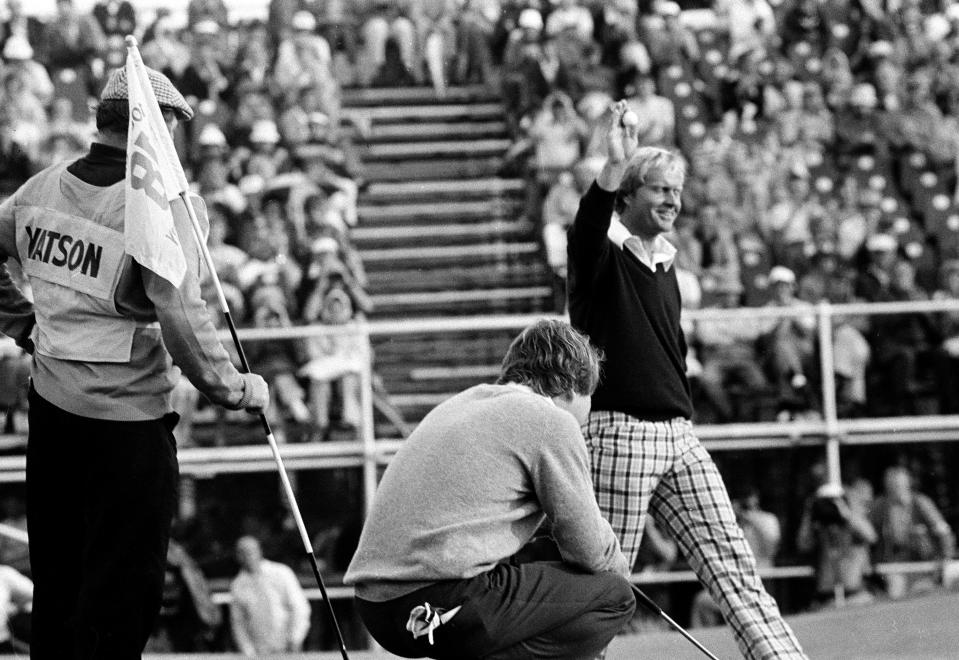 They would call it "The Duel in the Sun," Jack's 1977 British Open loss, by one, to Tom Watson.