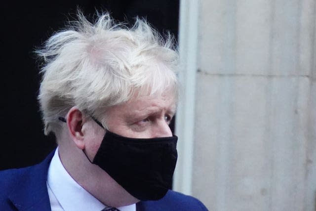 Prime Minister Boris Johnson leaves 10 Downing Street