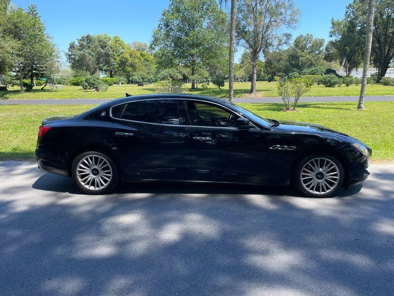 Photo: <a class="link " href="https://tampa.craigslist.org/pnl/cto/d/largo-2014-maserati-quattroporte-q4/7737925569.html" rel="nofollow noopener" target="_blank" data-ylk="slk:Craigslist;elm:context_link;itc:0;sec:content-canvas">Craigslist</a>