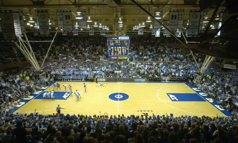 Duke and UNC face off.