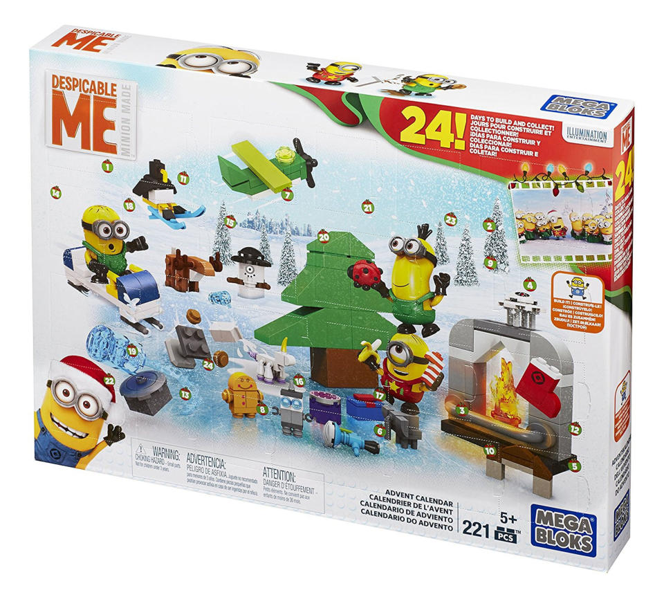 Mega Bloks Despicable Me Minions Advent Calendar