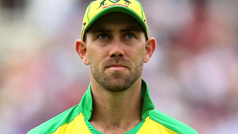 Glenn Maxwell, pictured here in action for Australia during the 2019 Cricket World Cup.