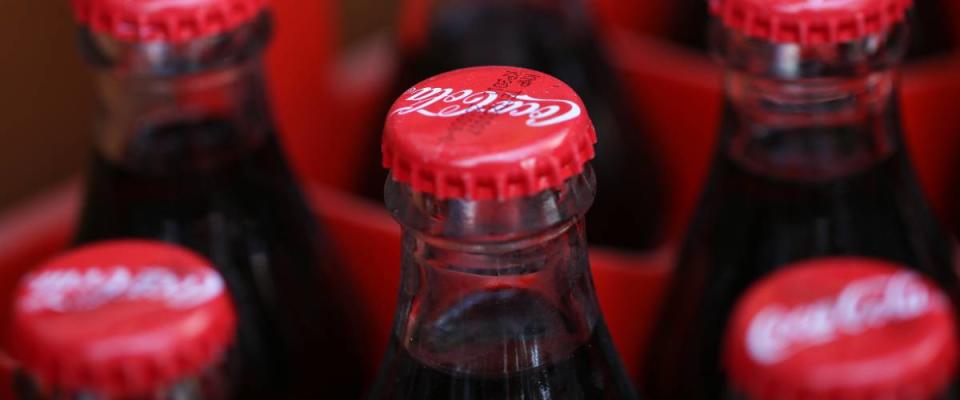 Coke bottles