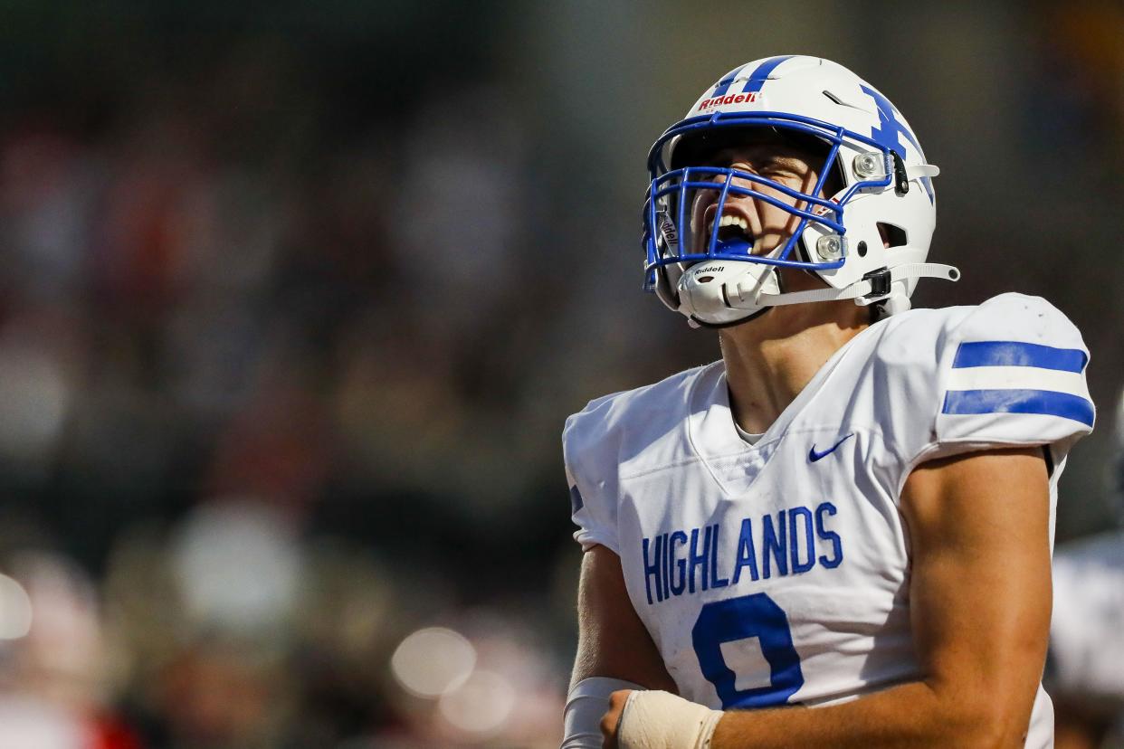 Highlands quarterback Brody Benke is the Enquirer's Class 5A Offensive Player of the Year.