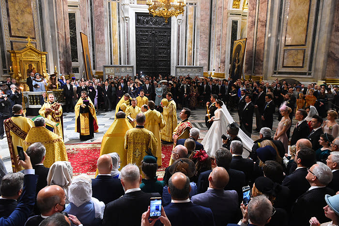 Boda de Jorge Romanov en Rusia