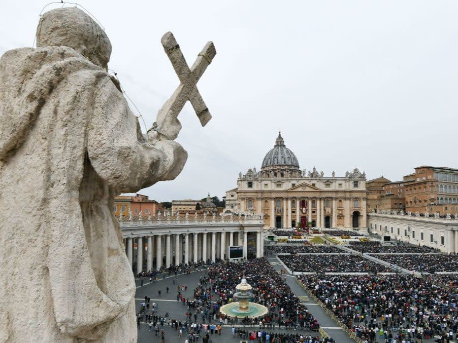 The Vatican has declared assisted suicide and euthanasia 'intrinsically evil' (AFP via Getty Images)